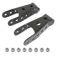 2"-3" Rear Lowering Drop Shackle Kit For 07-18 Chevy GMC Silverado Sierra 1500