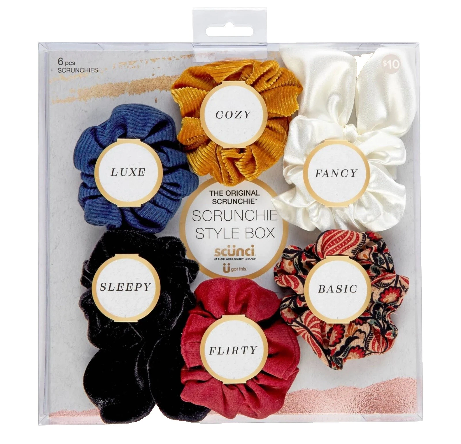 Accesorios para Cabello Multicolor scünci Tela Para Mujeres