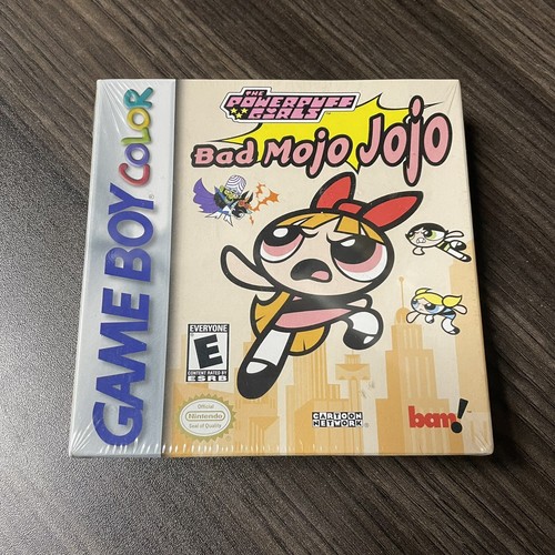 Powerpuff Mädchen: Bad Mojo Jojo Nintendo GameBoy Farbe GBC Neu + werkseitig versiegelt
