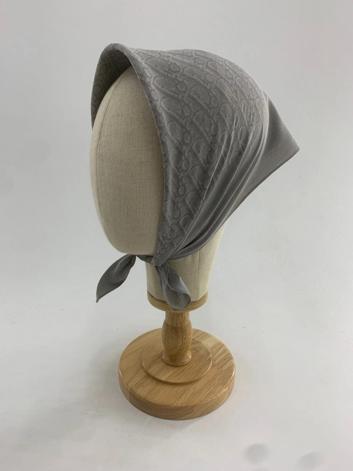 Ancien mouchoir Christian Dior bandana poche carrée foulard enveloppant foulard