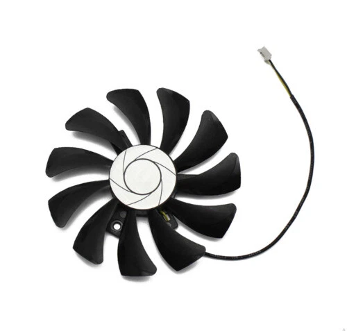 Cooling Fan For MSI GTX 1050 Ti 2G 4G Replacement GPU HA9010H12F-Z 85mm 2 pin - Image 3 of 4