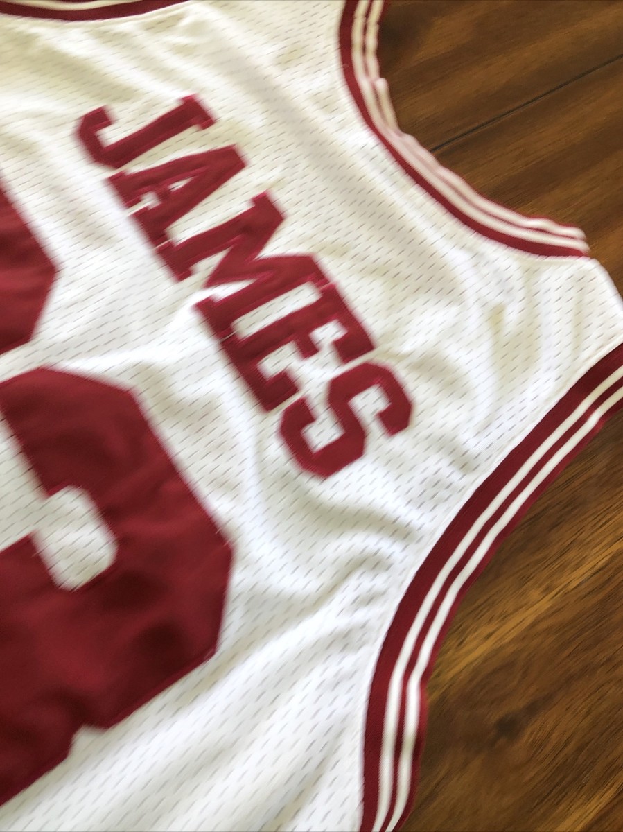 NIKE Team Rewind Lebron James Cleveland Cavaliers #23 Swingman