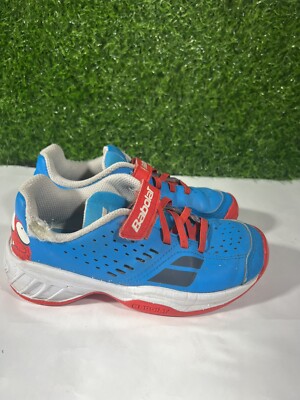Shoes BABOLAT - Pulsion All Court Kid 32S20518 Tomato Red/Blue Aster