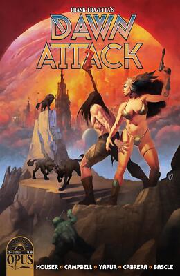 Frank Frazettas Dawn Attack #3 (of 5) Cvr A Olivetti Opus Comics Comic Book