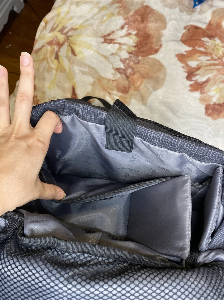 Mochila Pick Me Up Carbón Treinta y Uno Eslinga Pañales Cámara Laptop Bolsa Acolchada Foto 4 de 4