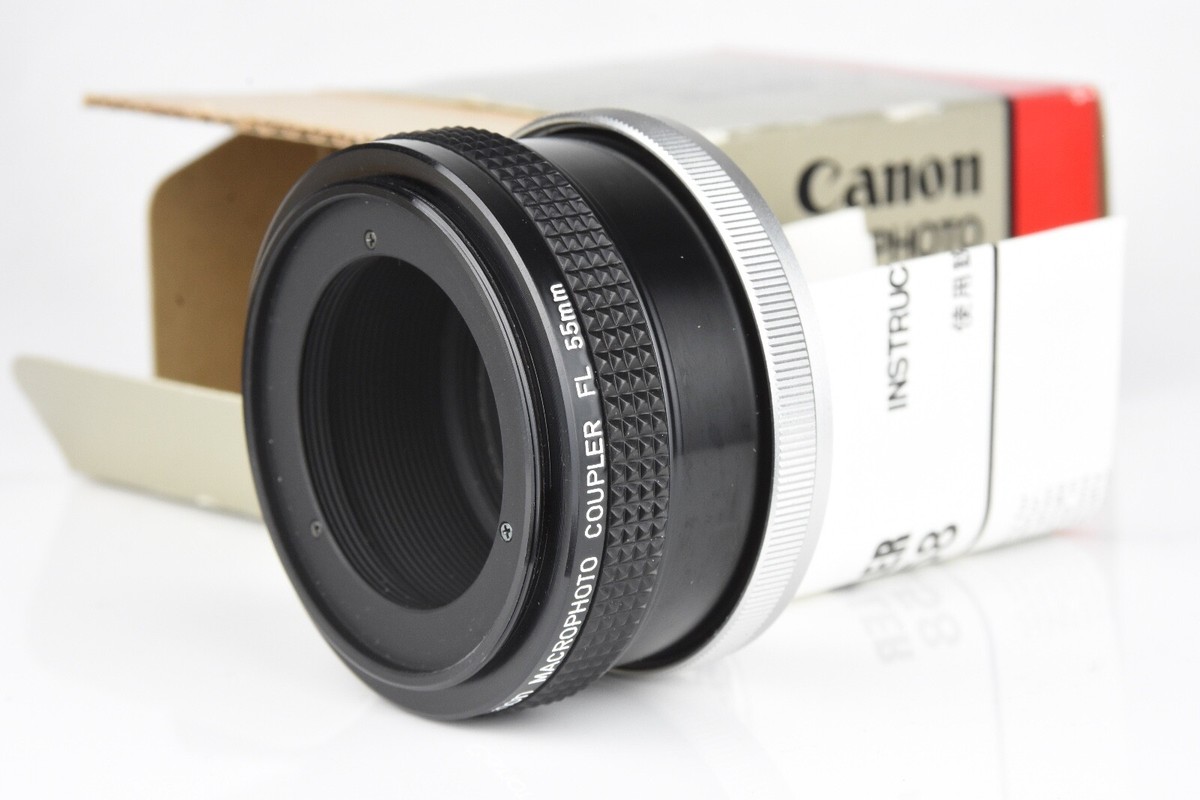 Canon MACROPHOTO COUPLER FL 55mm Reverse Mount Adapter | eBay