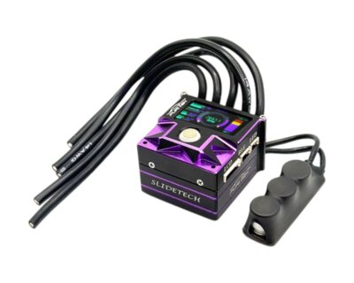 Furitek Slidetech Brushless Drift Regler mit OLED Display Midnight Purple ...