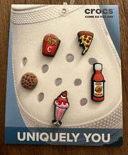 Crocs Jibbitz Uniquely You Collection Charms Pizza Hot Sauce Cookie Sundae - NEW