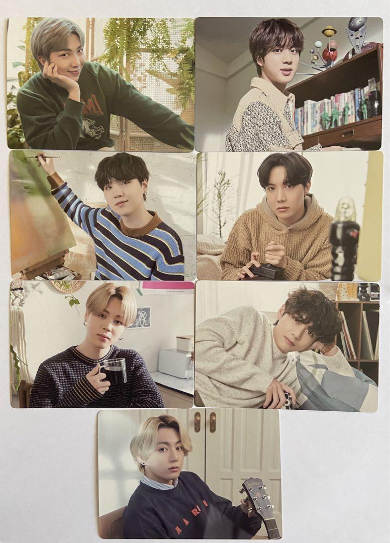 BTS MERCH BOX トレカ 7人 全員 セット BTS OFFICIAL MERCH BOX #7 Photo card RM JIN SUGA J-HOPE