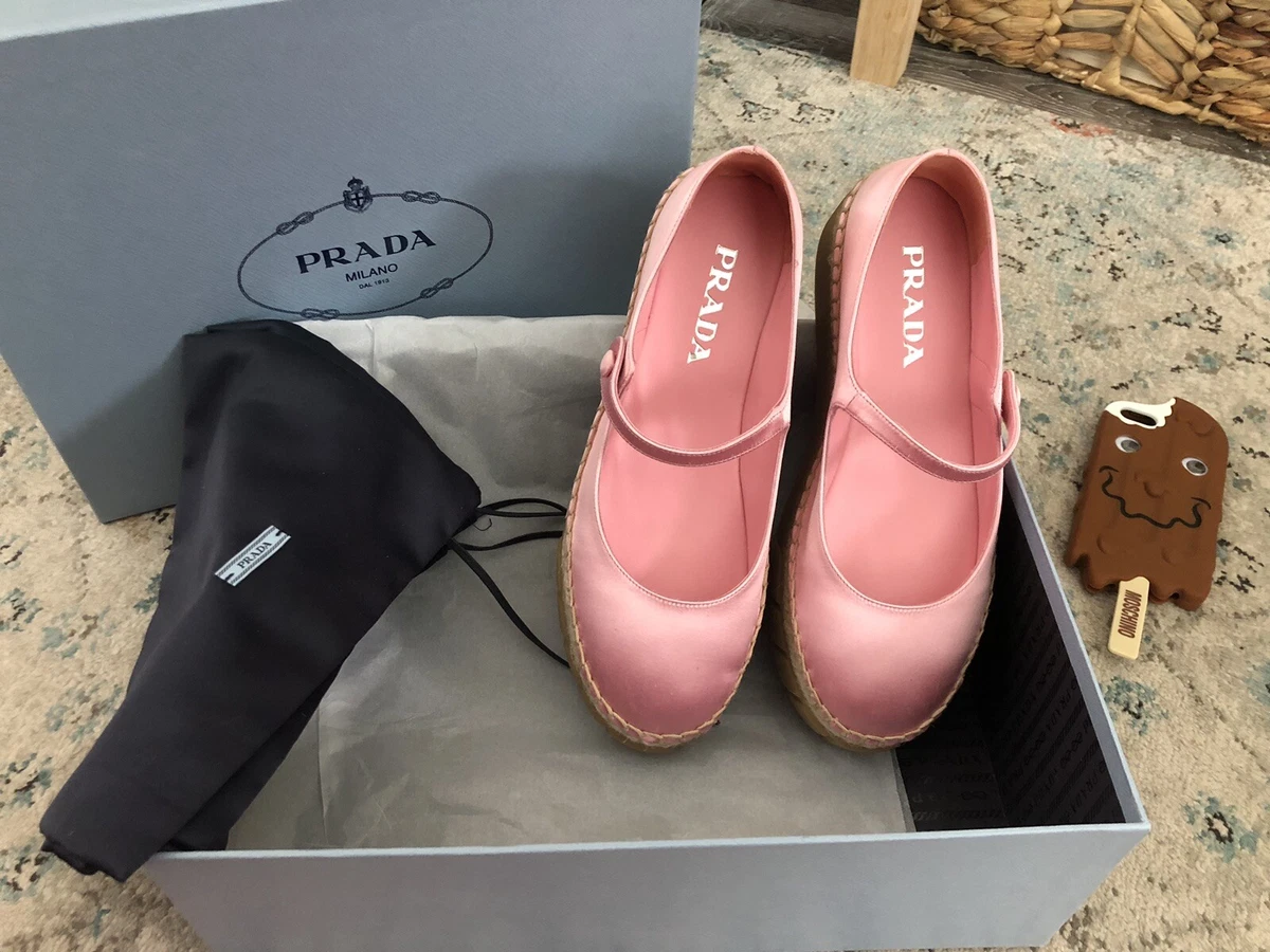 Prada mary jane flats sales