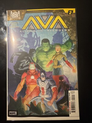 ALIENS VS. AVENGERS #2 2024 COVER  A GREAT STORY   ️