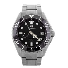 Grand Seiko Evolution 9 Diver's 200m Titanium Black Dial 43mm SLGA015 Full Set