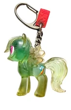 My Little Pony Rainbow Dash Translucent Keychain 2010 Hasbro Basic Fun MLP Gift 