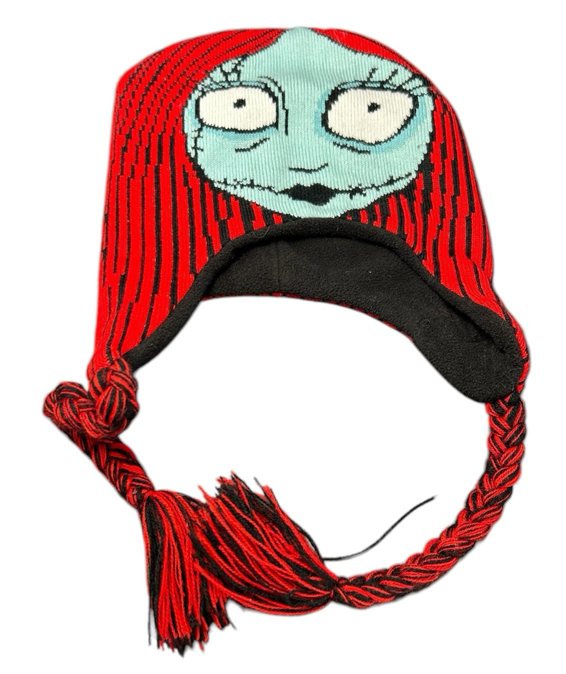 PONY CAPPELLO BERRETTO DISNEY SALLY NIGHTMARE BEFORE CHRISTMAS MAGLIA con coda di cavallo TAGLIA UNICA