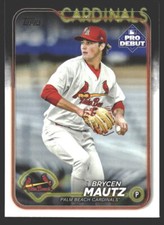 Brycen Mautz #PD-160 2024 Topps Pro Debut Palm Beach Cardinals