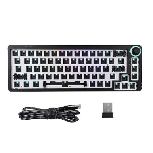 TM680 67 Keys PCB Case RGB Wired Hotswap Mechanical Switch Keyboard Kit  - Bild 5 von 15