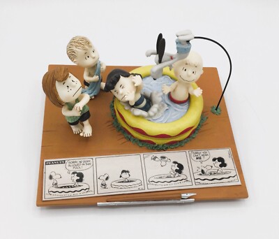 Hallmark 2018 Limited Edition Peanuts Figurine ''He's Your Dog, Charlie Brown''