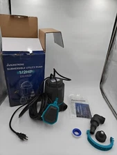 Aquastrong 1/2HP Submersible Utility Sump Pump ESU050P