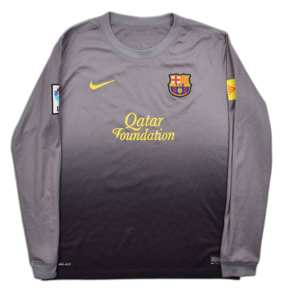 Nike 2012-13 FC BARCELONA LONGSLEEVE SHIRT TRIKOT XL.BOYS | eBay
