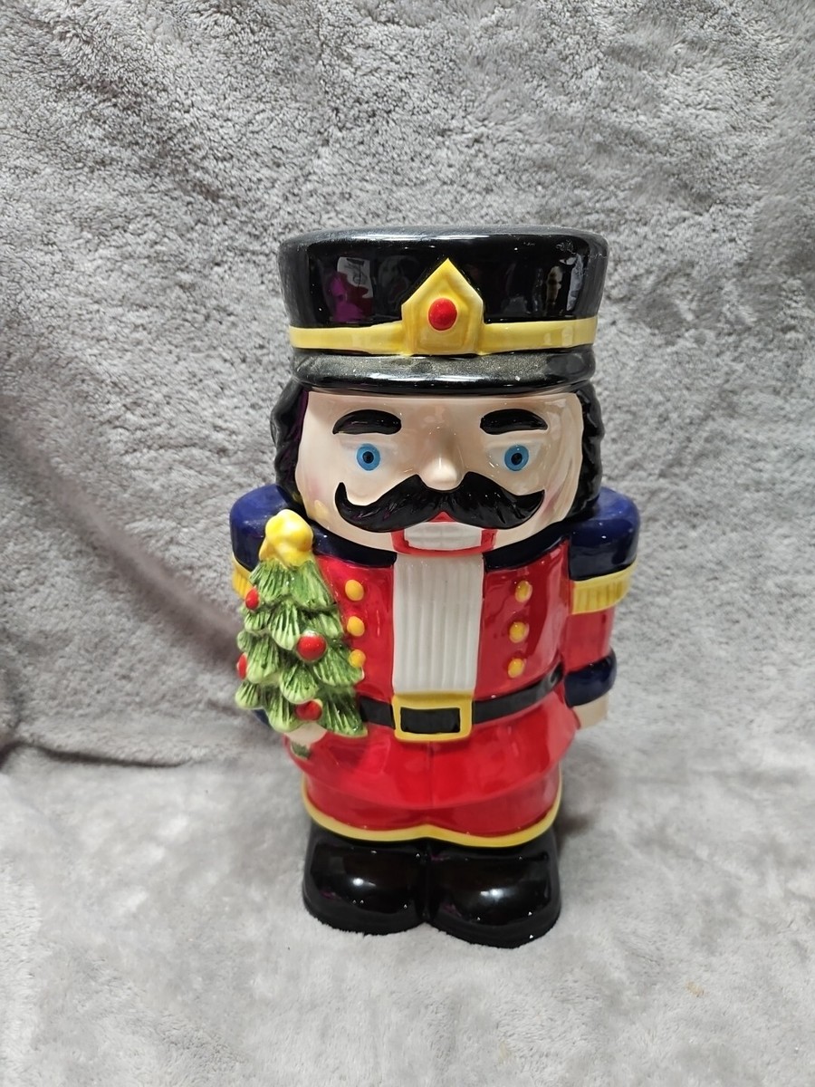 Sleigh Bell Bistro Nutcracker Collectible Cookie Jar 11.5