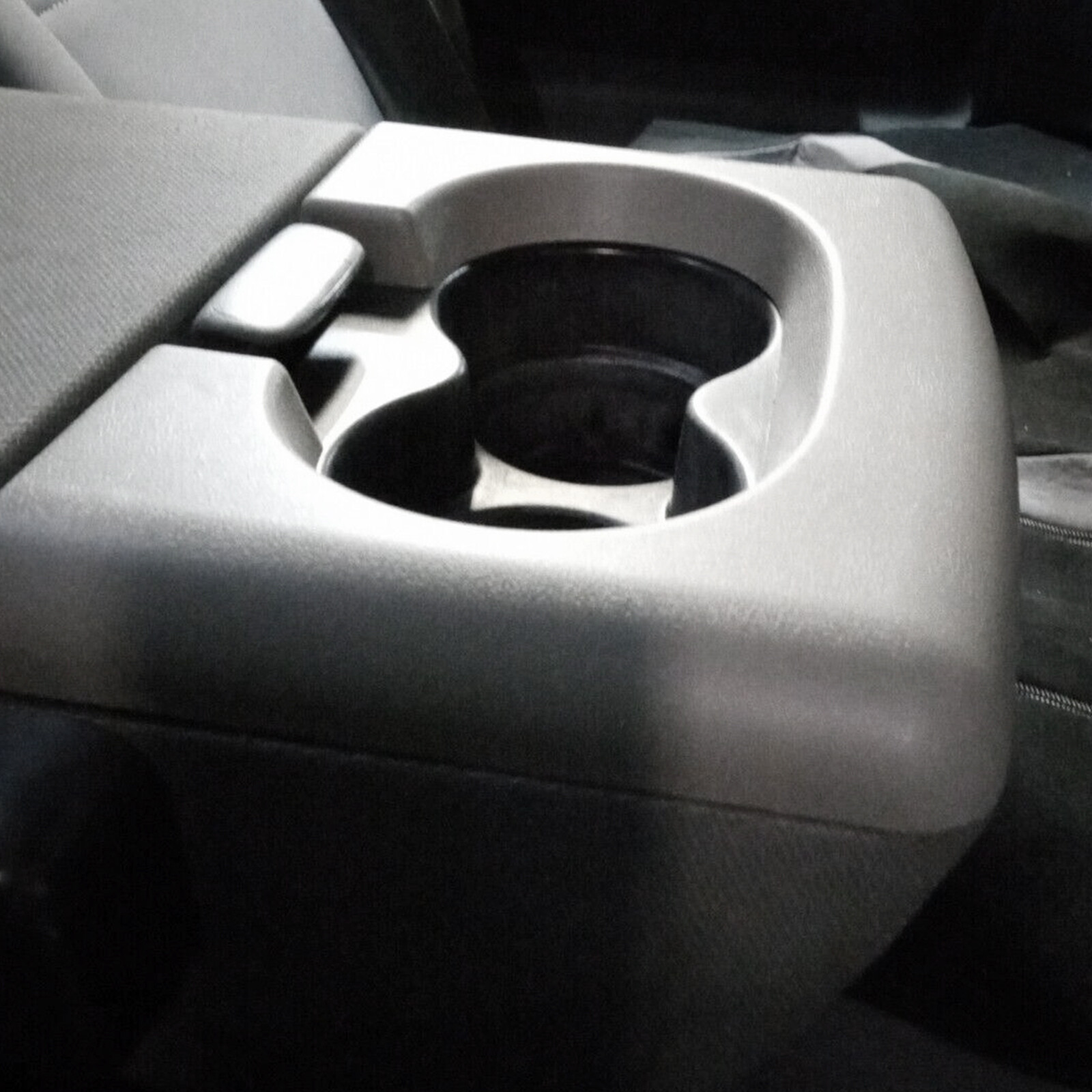 F150 Overhead Console FORD F150 Console Cup Holder Pad 2004 2014 Medium Light Gray - Foto 7