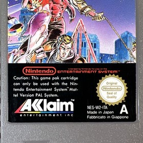 NES Double Dragon II Game The Revenge Nintendo Entertainment System PAL Version