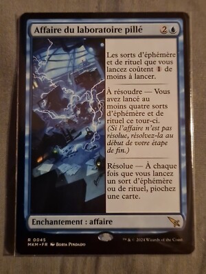 Mtg Fall des geplünderten Labors Morde im Herrenhaus Karlov MKM VF/FR