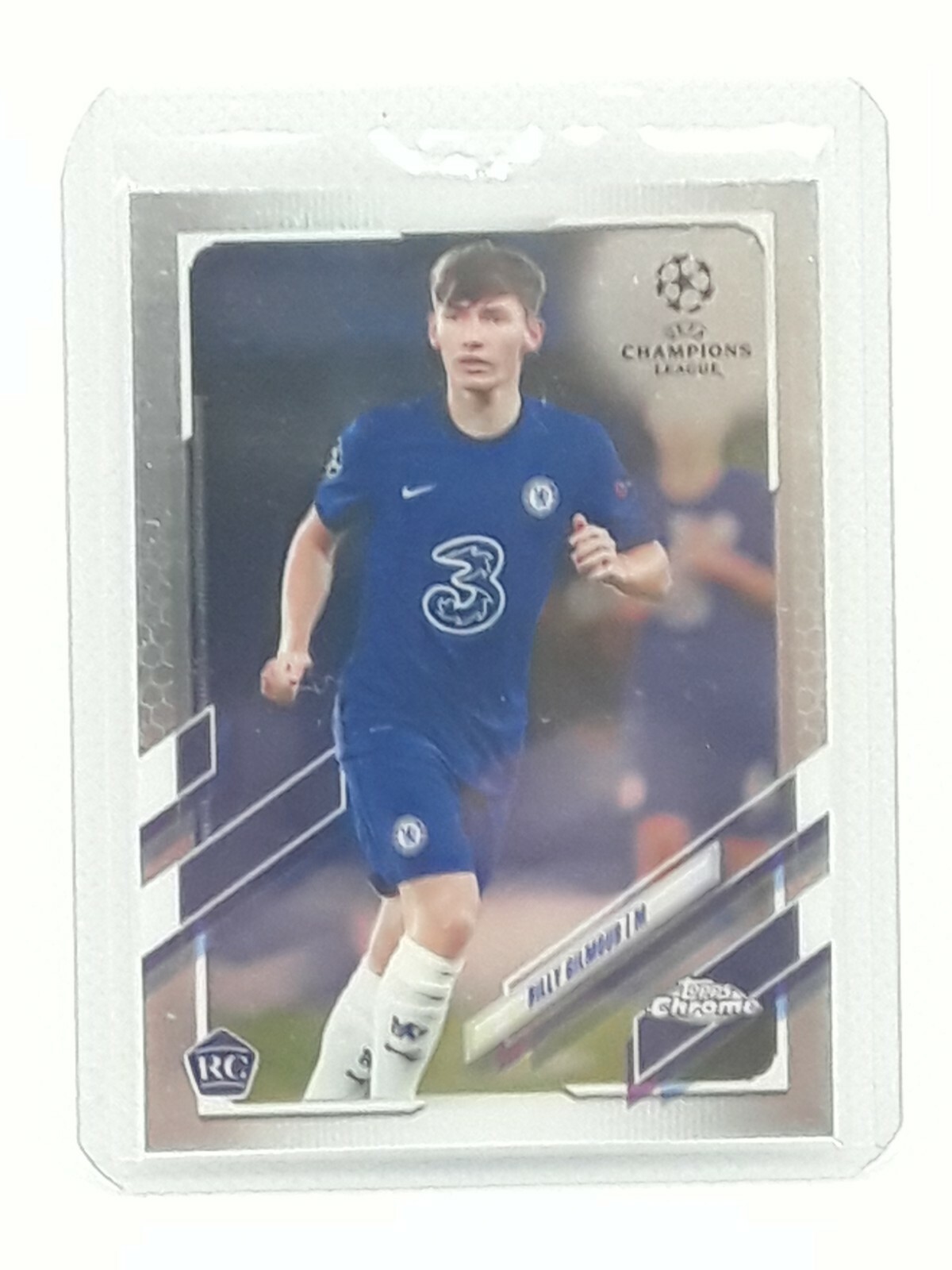 Billy Gilmour 2020-21 Topps Chrome UEFA Champions League Soccer #66 RC Chelsea