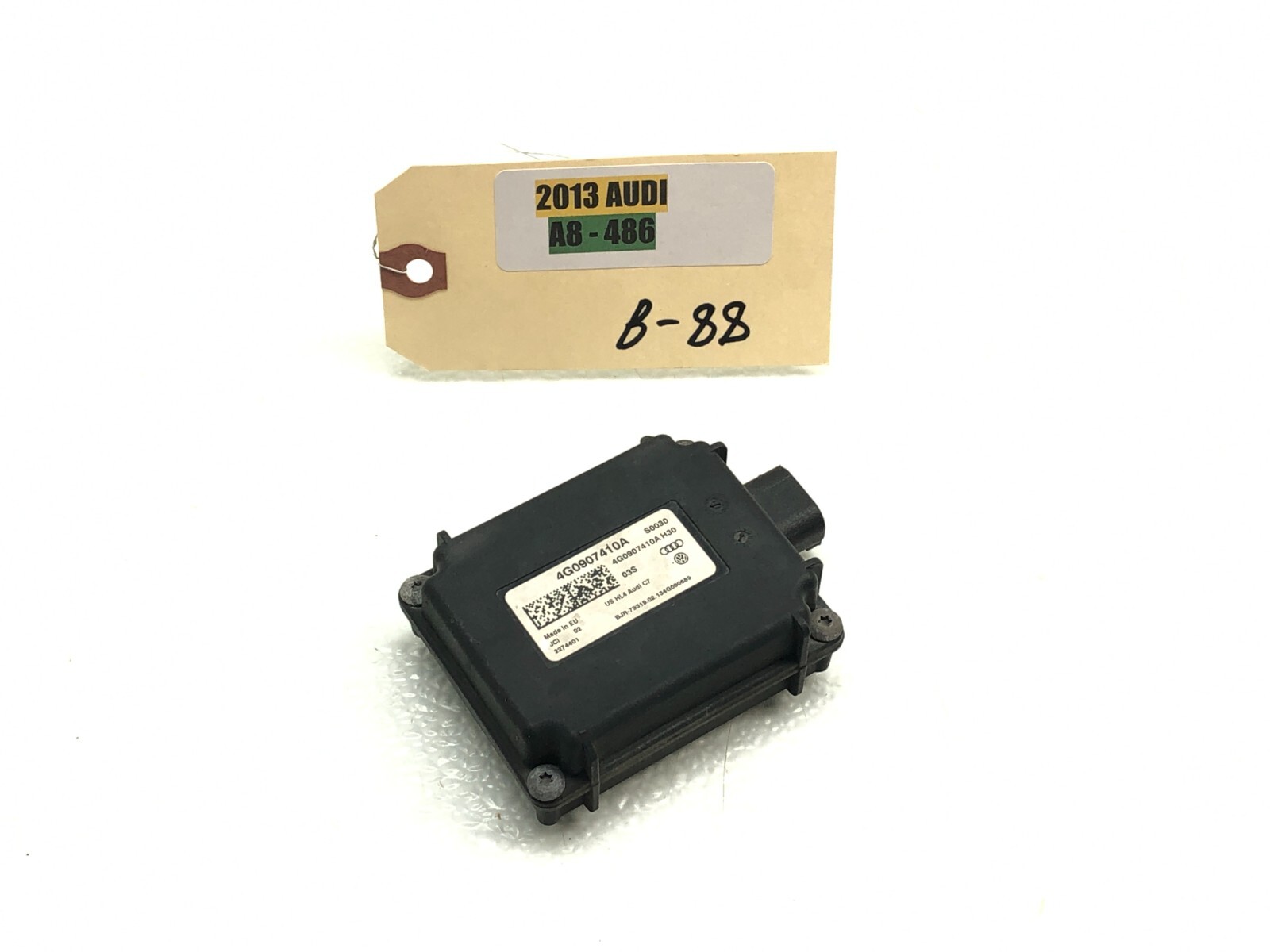 20112018 AUDI A8L D4 GARAGE DOOR OPENER CONTROL MODULE OEM eBay