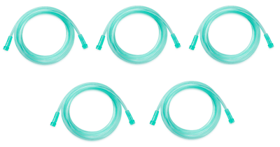 #ad 5 Pack Medical Products Oxygen Supply Tubing Adult 25ft GREEN 2025G $20.85