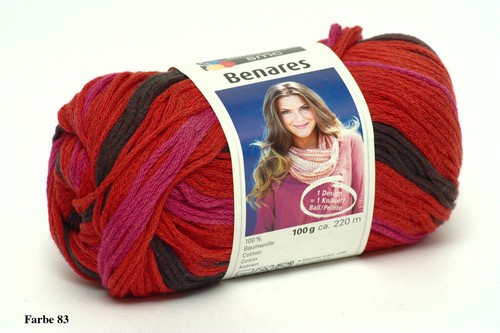 Schachenmayr Benares, Bändchengarn 100g, verschiedene Farben - Bild 1 von 6