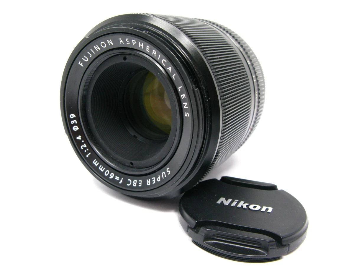 Las mejores ofertas en Lentes de cámara Fujifilm 60mm f/2.4 | eBay