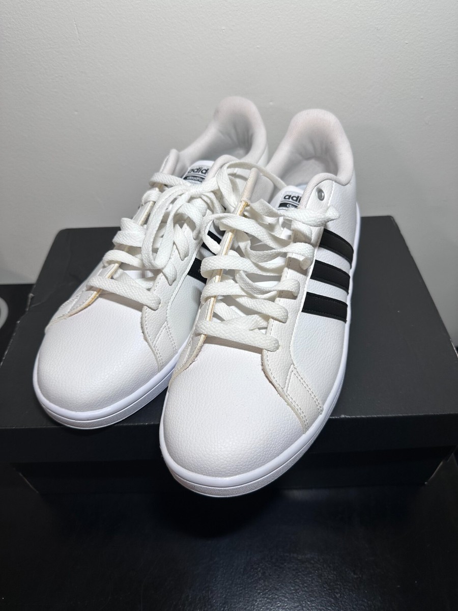 adidas Cloudfoam Advantage White Black - AW4294 Mens Size 12  display picture 3