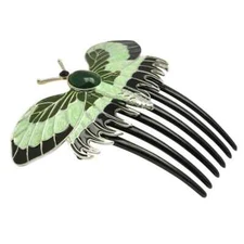 Titanic Butterfly Rose Hairpins VintageHair Combs Headwear Cosplay Prop Gift