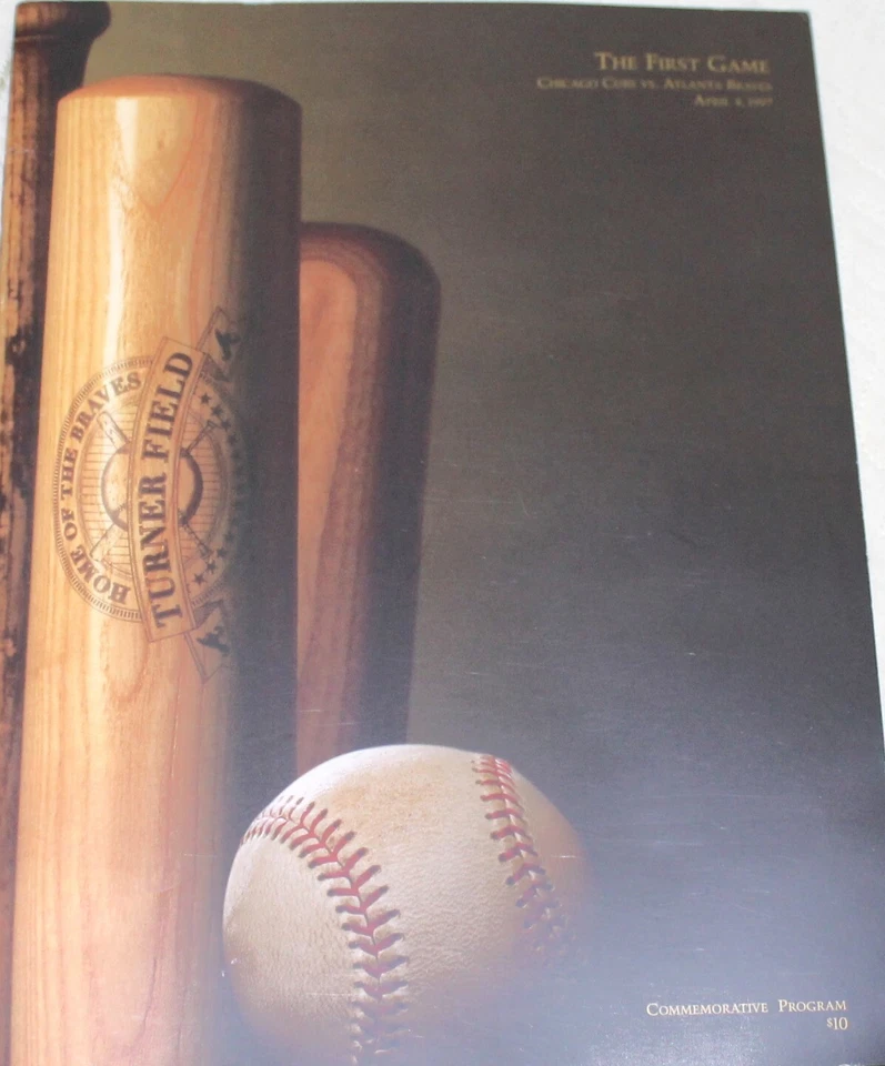 Atlanta Braves Vintage Scorebooks - Lot of 5 - Image 3 of 4