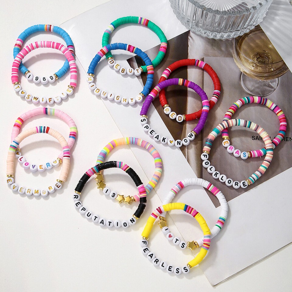 11/14 PCS Colorful Friendship Bracelets Album Inspired Bracelet for