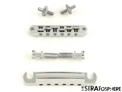 Gibson Tune-O-Matic Bridge Tailpiece Les Paul Modern Lite Model Aluminum/Chrome.