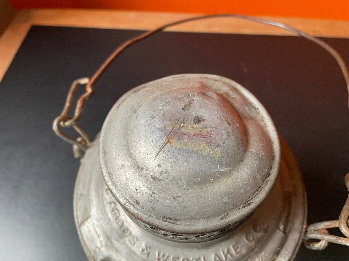 VINTAGE Adlake Kero Adams Westlake S.P. Co Railroad Lantern VINTAGE Adlake Kero Adams Westlake S.P. Co Railroad Lantern