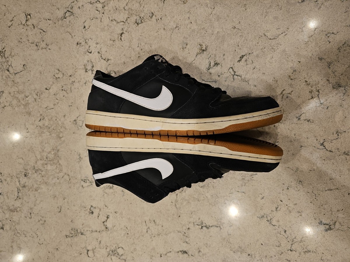 RARE* Size 13 - Nike Sb Zoom Dunk Low Pro Black Gum 2016, Pre