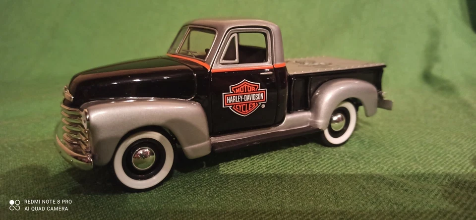 Harley Davidson 1952 Chevy pickup 1:25 Collezionismo - Immagine 3 di 4