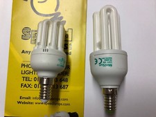 ENERGY SAVER LOW ENERGY STICK 9W 11W SES E14 MICRO BULB 2700K WARM WHITE
