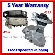 O127 Fits 2019-2024 Nissan Altima 2.0L AUTO CVT Motor & Transmission Mount 2pc