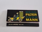 Streichholzheftchen,Filterwerk Mann & Hummel GmbH, Mann Filter, 7140 Ludwigsburg