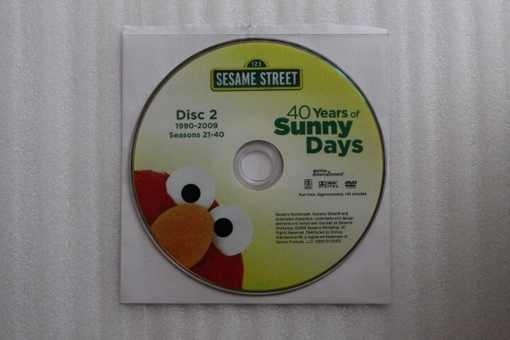Sesame Street 40 Years of Sunny Days DVD Disc 2 | eBay