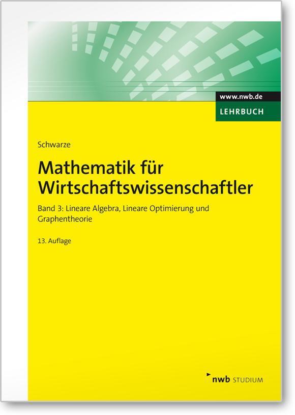 Thumbnail - Mathematik Für Wirtschaftswissenschaftler 3 Jochen Schwarze