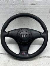 Audi A4 A6 A3 Lederlenkrad 4b0419091 3 Speich...