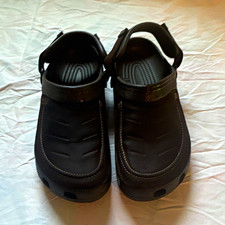 Crocs Yukon Vista Men’s Clog Sandals Brown US 13 Slip-On Adjustable Strap