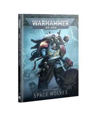 Warhammer 40k Space Wolves Codex Ergänzungsbuch Hardcover 10. Edition Neu  