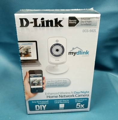 New Sealed D-Link DCS-942L Wireless Day/Night Home Network Camera