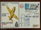 WW2 RAF Spitfire Ace Johnnie Johnson CB CBE DSO DFC Signed First Day Cover
